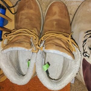 Timberland, Paladium and Ralph Lauren Leather Boots. Different Prices